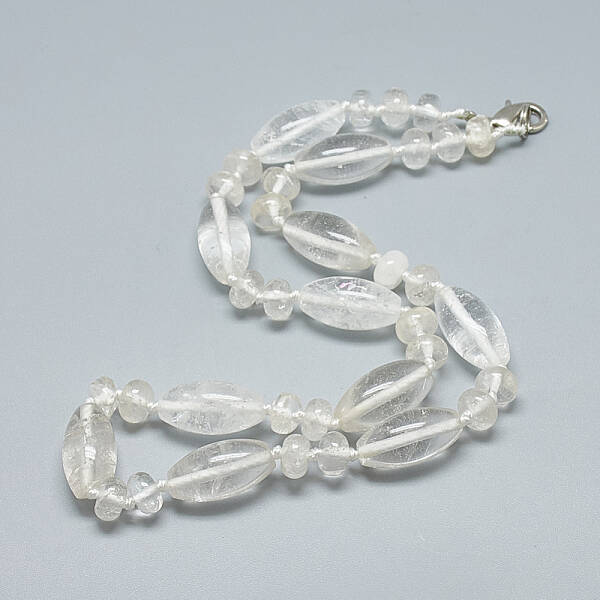 Natural Quartz Crystal Beaded Necklaces