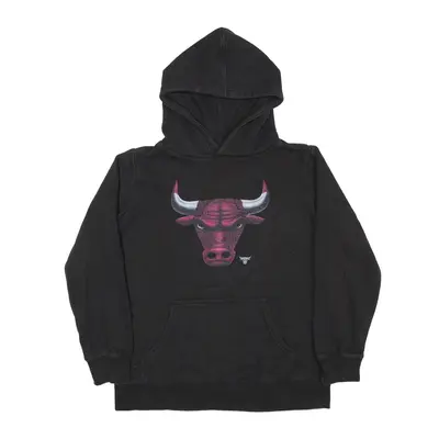 NBA Chicago Bulls Hoodie Black Pullover Boys L