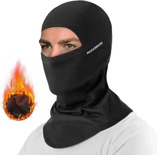 ROCKBROS Cold Weather Windproof Thermal Winter Balaclava Ski Mask Neck Warmer Hood,Full Face Mask for Outdoor Sports,Skiing,C...