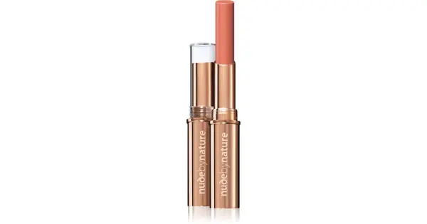 Nude by Nature Sheer Glow Colour Lip Balm Colour 01 Coral 2.75 g