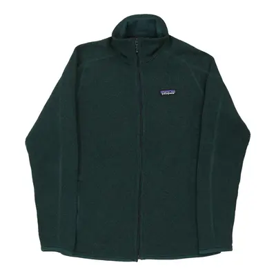 Patagonia Fleece - Large Green Polyester