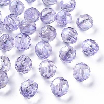 Transparent Acrylic Beads
