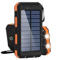 Solar Powered Phone Charger, Outdoor Camping Light, Solar Charging Waterproof Led Light for Hiking, Camping & Hiking Equipmen...