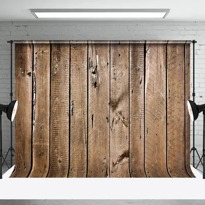 Vintage Vertical Wood Grain Backdrop For Photo Booth - Aperturee