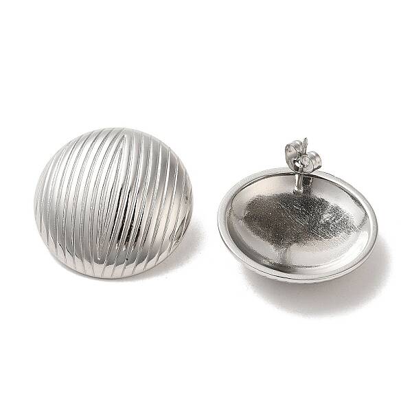 Non-Tarnish 304 Stainless Steel Stud Earrings