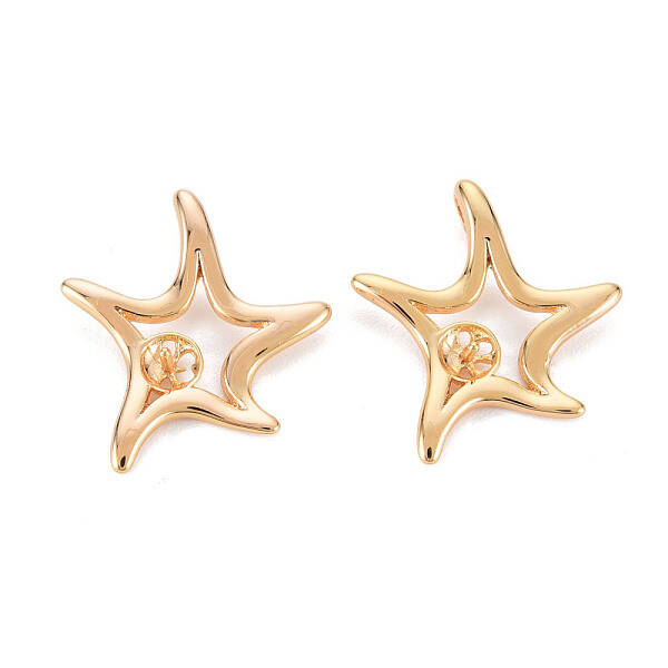 Brass Peg Bails Pendants