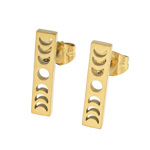 304 Stainless Steel Stud Earrings