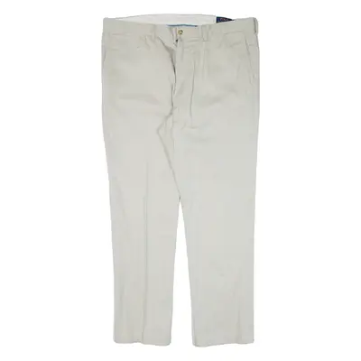 POLO RALPH LAUREN Chino Mens Trousers Beige Classic Tapered W38 L29