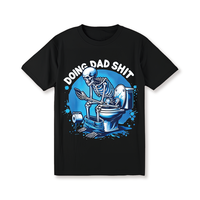 Do Dad Shit Dad Jokes Steel Frame Snowmobile Dad Funny Dad Father'S Day T-Shirt