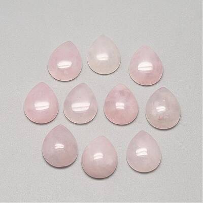 Natural Rose Quartz Cabochons