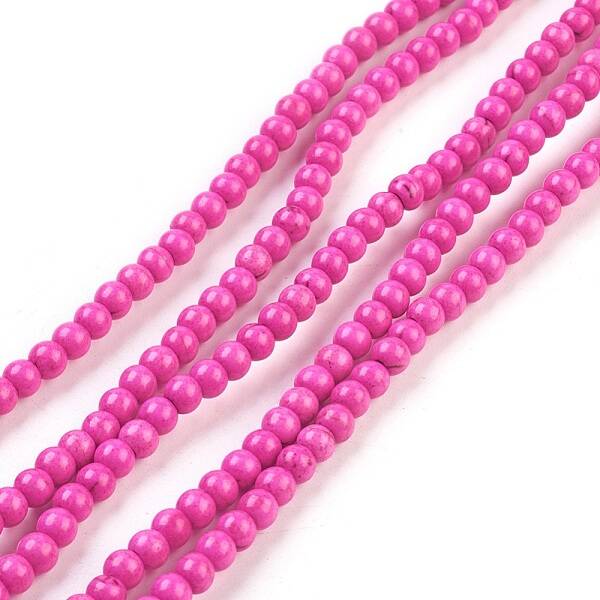 Synthetic Turquoise Beads Strands