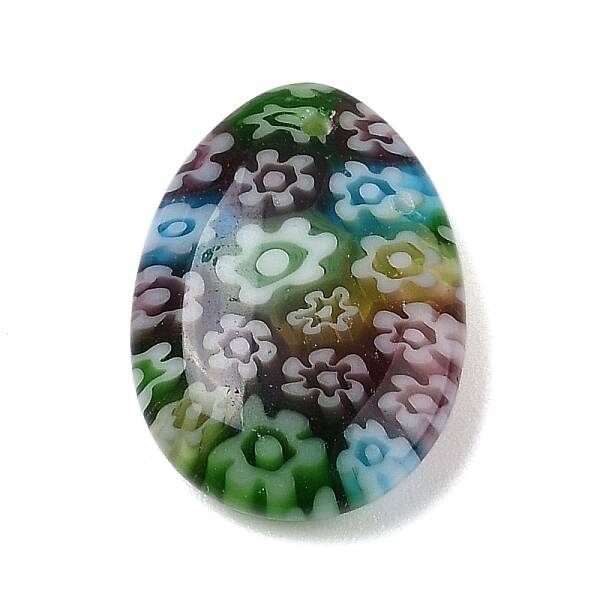 Handmade Millefiori Glass Pendants