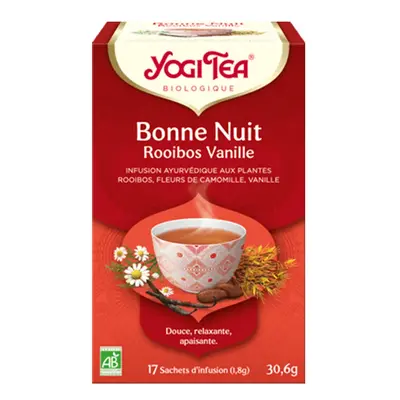 Yogi Tea Good Night Rooibos Vanilla 17 Sachets