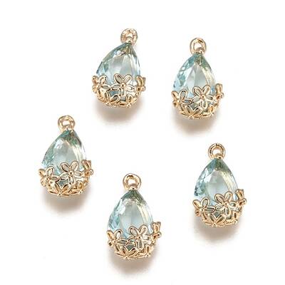 Transparent Glass Pendants
