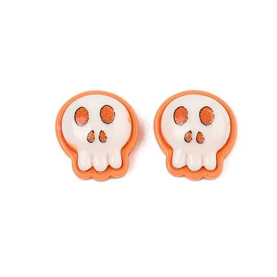 Halloween Theme Opaque Resin Cabochons