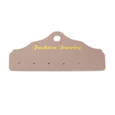 Paper Jewelry Display Cards
