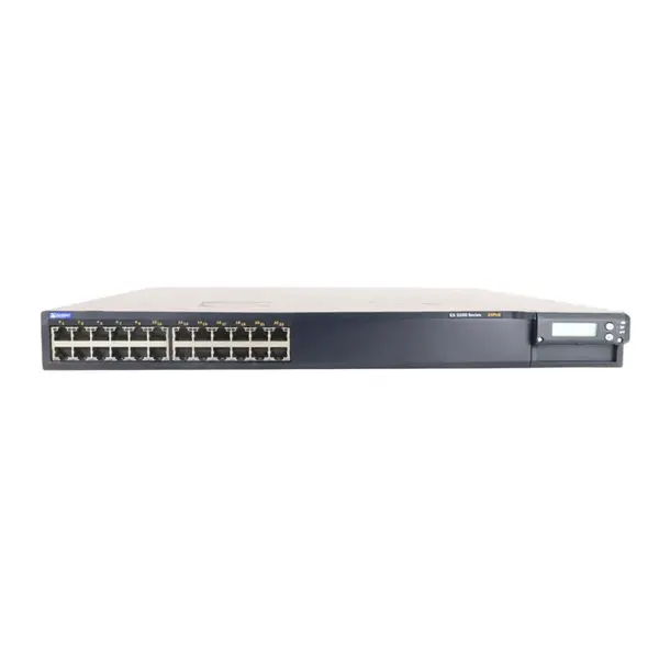 Juniper EX3200-24P | EX3200 Series 24 x Ports PoE 10/100/1000Base-T Layer 3 Managed 1U Rack-mountable Gigabit Ethernet Networ...