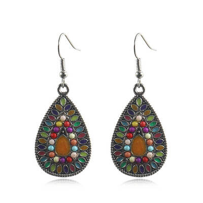 Bohemia Style Alloy Dangle Earrings