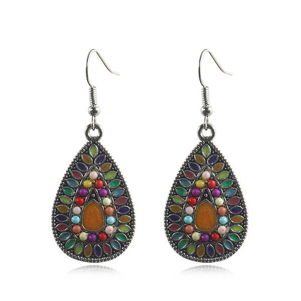 Bohemia Style Alloy Dangle Earrings