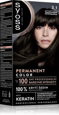 Syoss Professional Performance - Hair Color 3-1 Dark Brown