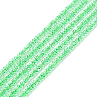Transparent Glass Beads Strands