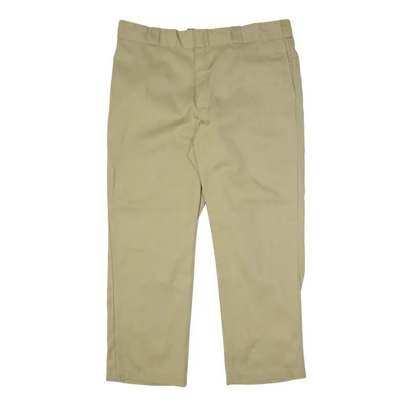 DICKIES 874 Workwear Trousers Beige Regular Straight Mens W40 L29
