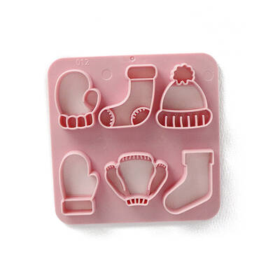 Christmas Theme ABS Plastic Plasticine Tools