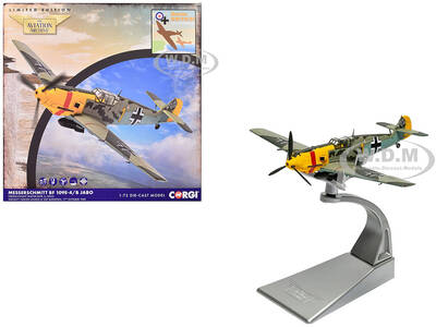 Messerschmitt Bf 109E-4/B Jabo Fighter-Bomber Aircraft Oberleutnant Walter Rupp, 3./JG53, RAF Manston, Battle of Britain (1...