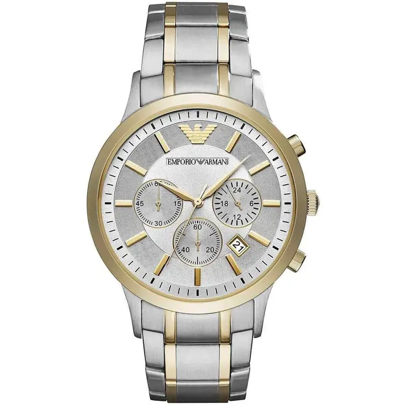 Emporio Armani AR11076 Men's Watch Renato Gold