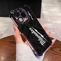 Milwaukee Phone Case For 16 15 14 13 12 11 X XS PRO PLUS MAXQuad Cushion Drop Protection Phone Case #iPMK22