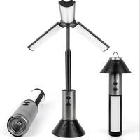 Multifunctional Camping Retractable Light, 270° Angle Adjustable Led Lantern with Detachable Lampshade, Usb Rechargeable Out...