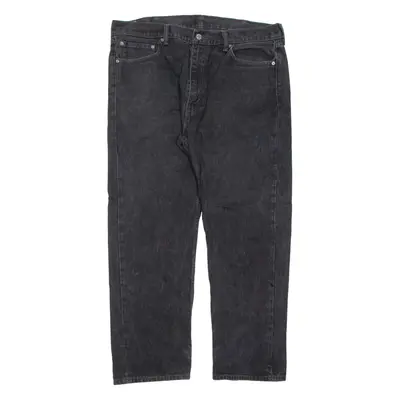 LEVI'S 505 Jeans Mens Black Regular Straight W40 L30