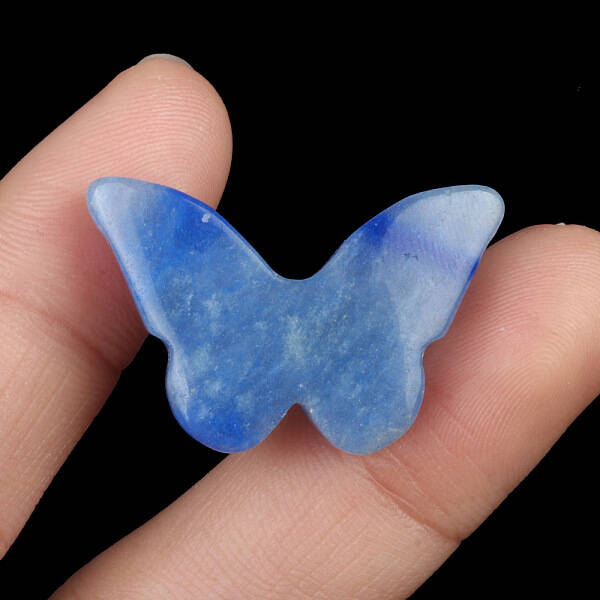 Dyed & Heated Natural Blue Aventurine Pendants