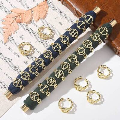 Brass Open Cuff Rings for Women