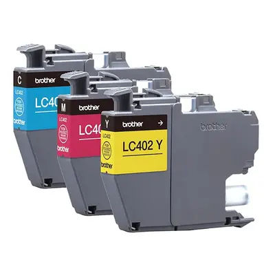 LC4023PKS Brother Standard Yield Ink 3-Pack Color Yields Approx 550 pages for MFC-J5340DW/ MFC-J6540DW and MFC-J6940DW All-In...