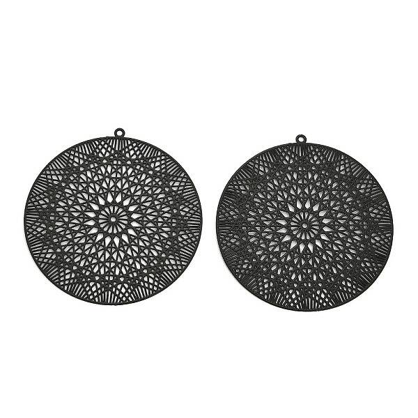 Spray Painted 430 Stainless Steel Pendants