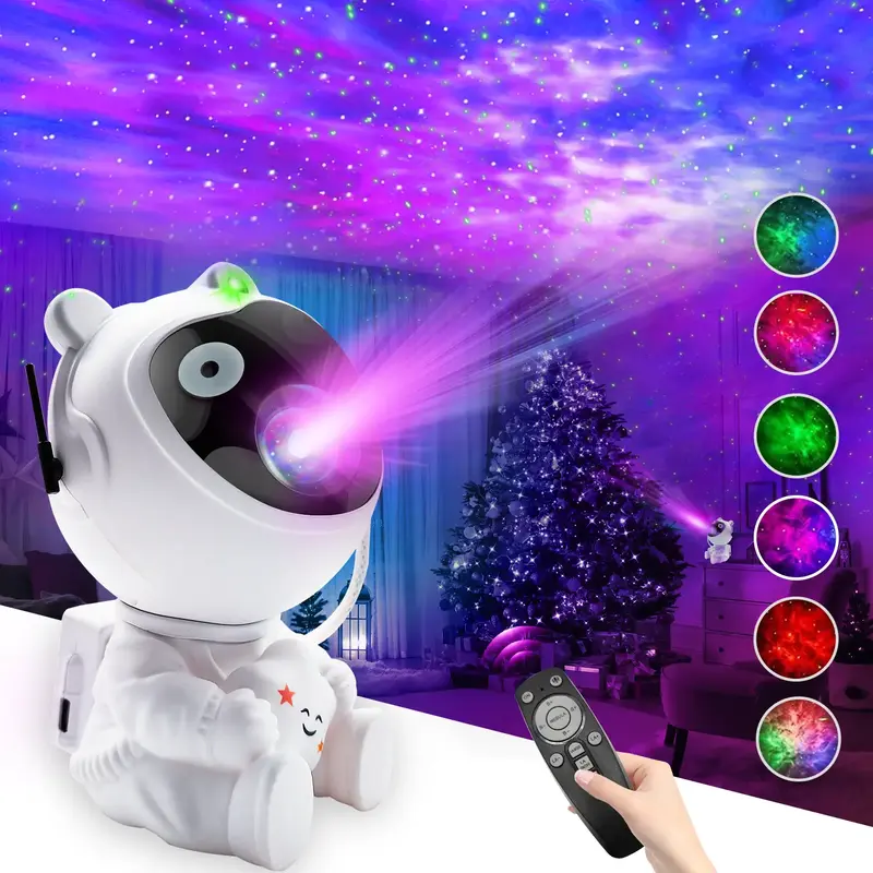 Star Projector Galaxy Night Light Astronaut Space Projector Starry Nebula Ceiling Light with Remote Control Light Projector f...