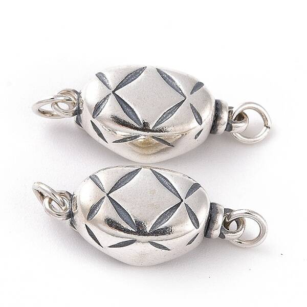 925 Sterling Silver Bayonet Clasps