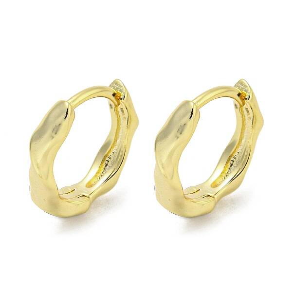 Brass Hoop Earrings