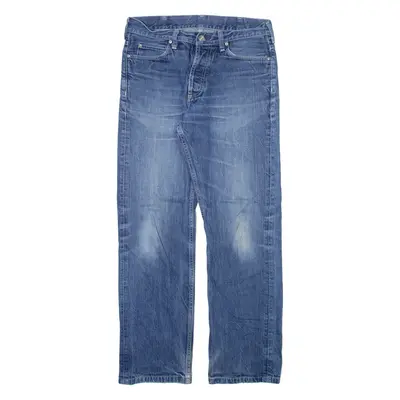 CARHARTT Texas Mens Jeans Blue Regular Straight Stone Wash W30 L28