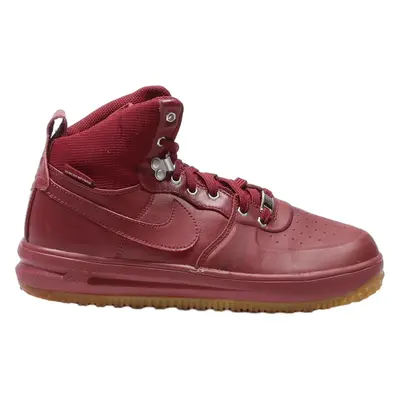 NIKE Lunar Force 1 Sneaker Trainers Red Synthetic Boys UK 6