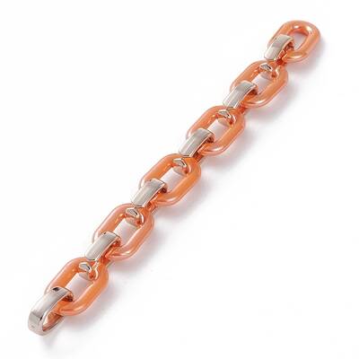 Handmade Opaque Acrylic Cable Chains
