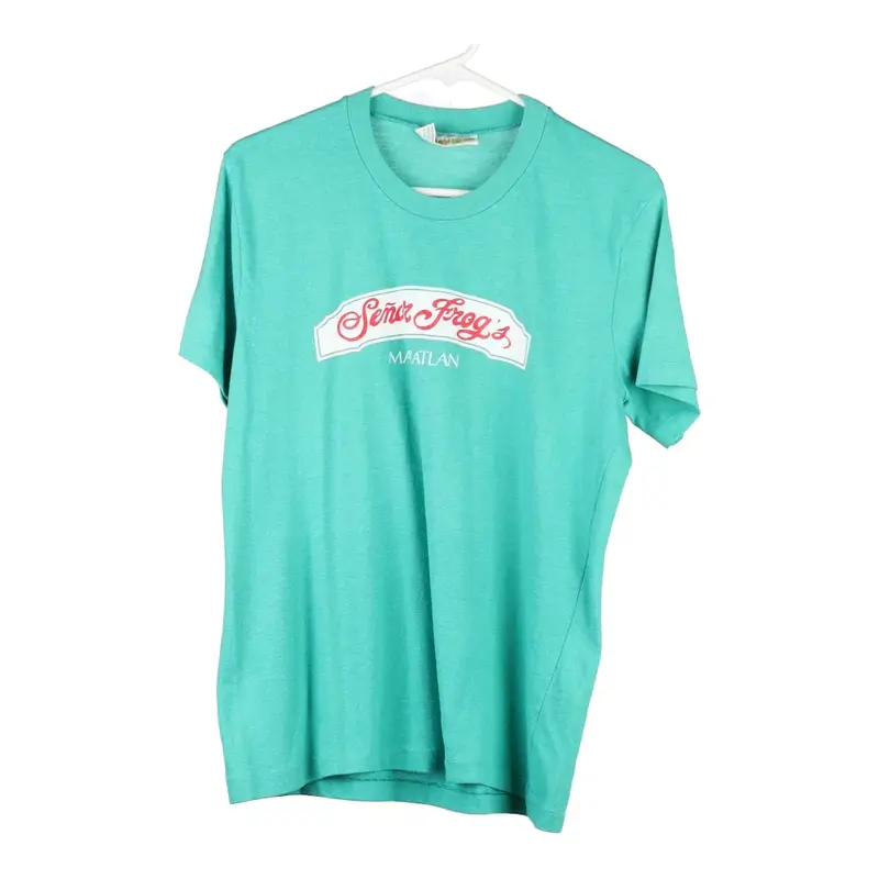 Bamboo T-Shirt - Medium Blue Cotton