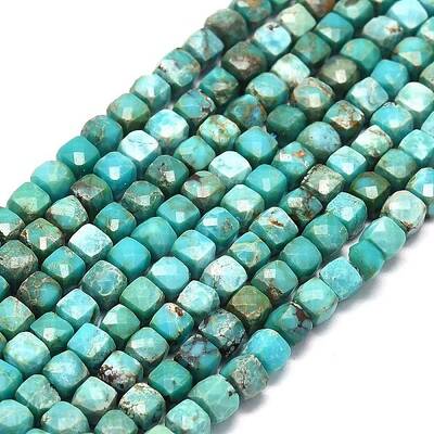 Natural HuBei Turquoise Beads Strands