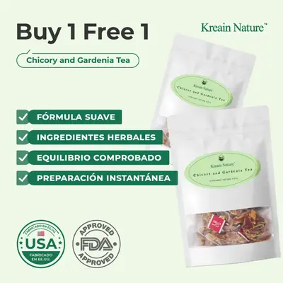 【Buy 1 Get 1 Free】Chicory 7 and Gardenia Herbal Tea Ready to Eat Convenient | Orange Peel & Chrysanthemum – Cool Relief...