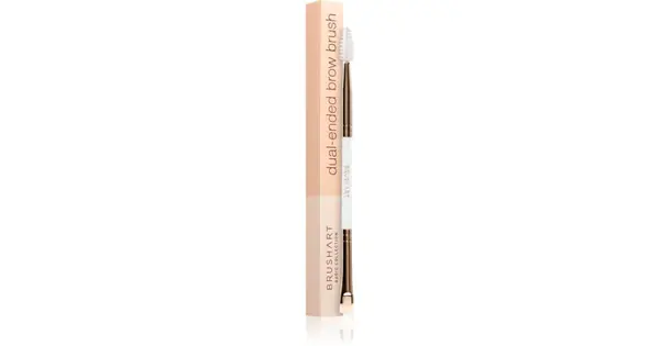 BrushArt Basic Dual-ended Double Eyebrow Brush 1pc