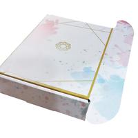 White airplane box-Bling Hair Wig Box