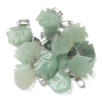 Natural Green Aventurine Pendants