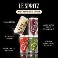 Ghia Le Spritz Non-Alcoholic Beverage - 8-pack (8.4oz cans) - 0% Alcohol - No Added Sugar - No Artificial Flavors