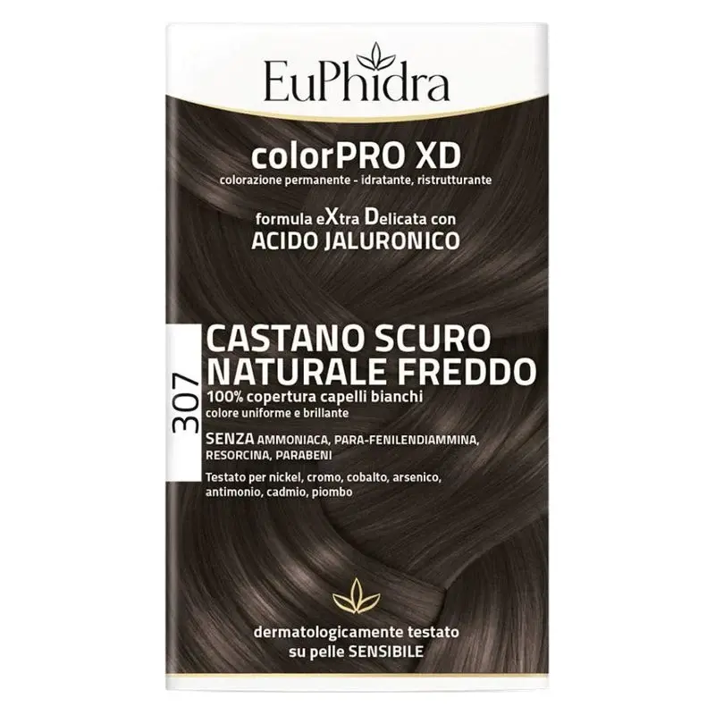 Euphidra Colorpro Xd Permanent Color 307 - Dark Brown Naturale Cool